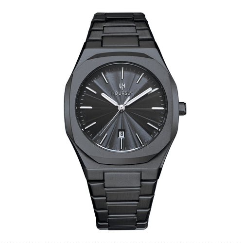 HOURSLY HY815 Luxury Dongguan Men Quartz Watch Nice Steel Strap Waterproofing Luminous Date Display All Type Business Watch