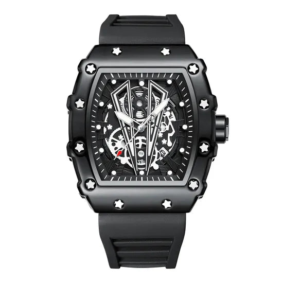 Richard Classic Black & White Dial Men's Watch