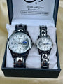 Wave His & Hers Couple Watch Set